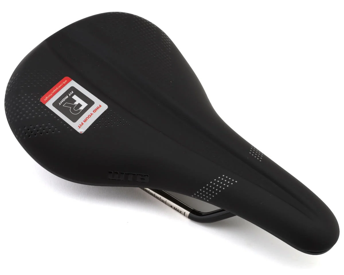 WTB Solano SL Fusion Form Saddle (Black) (Titanium Rails) (Medium) (142mm)
